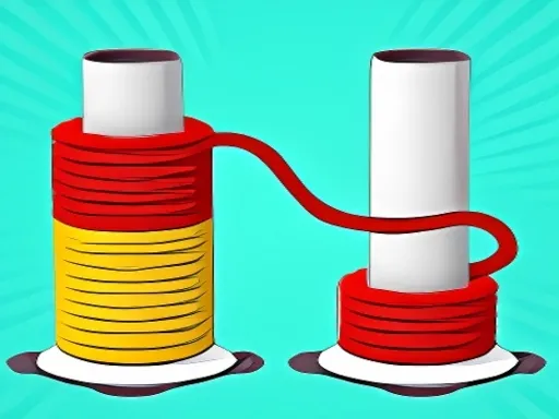 ترتيب الحبال الملونة